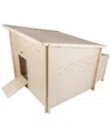 New Age Pet Ecoflex Jumbo Fontana Chicken Barn In Brown