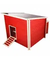New Age Pet Ecoflex Jumbo Fontana Chicken Barn In Red