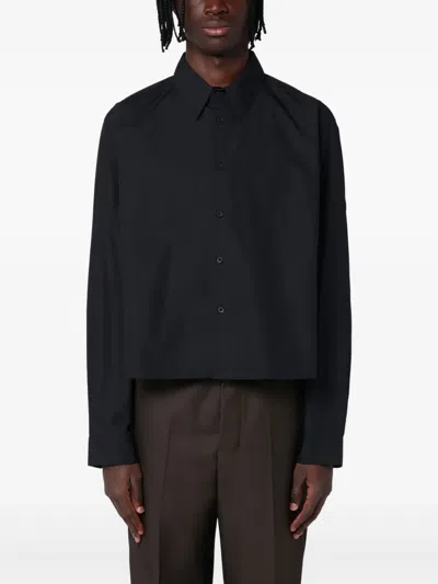 New Amsterdam Cotton Shirt In Black