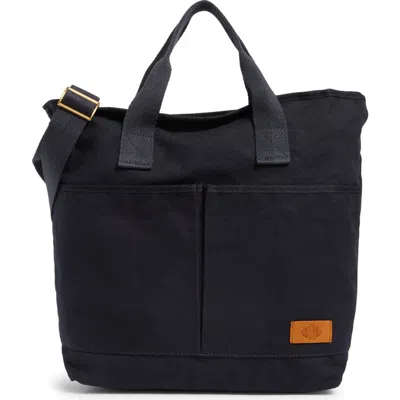 New Amsterdam Leatherworks Ayla Canvas Crossbody Bag In Blue