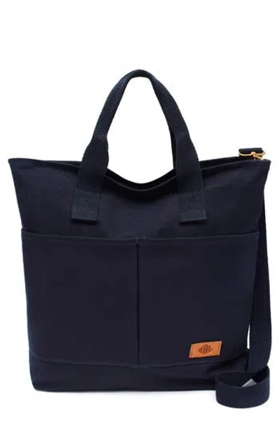 New Amsterdam Leatherworks Ayla Tote In Blue
