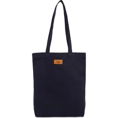 New Amsterdam Leatherworks Eden Canvas Tote Bag In Blue