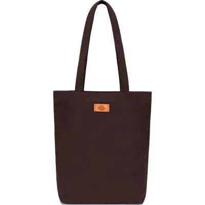 New Amsterdam Leatherworks Eden Canvas Tote In Java