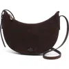 New Amsterdam Leatherworks Silas Leather Crossbody Bag In Brown