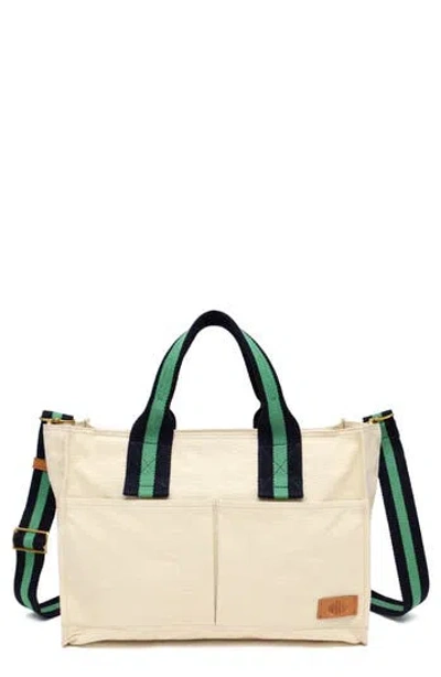 New Amsterdam Leatherworks Zinia Canvas Satchel
