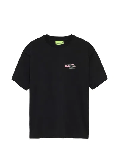 New Amsterdam Lilies Graphic-print T-shirt In Black