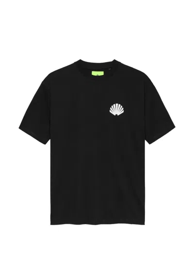 New Amsterdam Logo-print Cotton T-shirt In Black