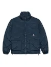 New Amsterdam Quilted Padded Jacket In Blue