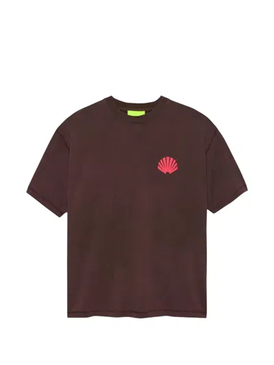 New Amsterdam Short-sleeve T-shirt In Brown