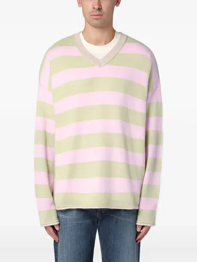 New Amsterdam Striped Jumper In Multi