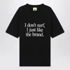 New Amsterdam Surf Association Black T-shirt With Print