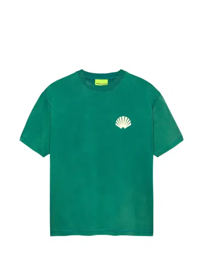 New Amsterdam Surf Association Logo T-shirt In Green