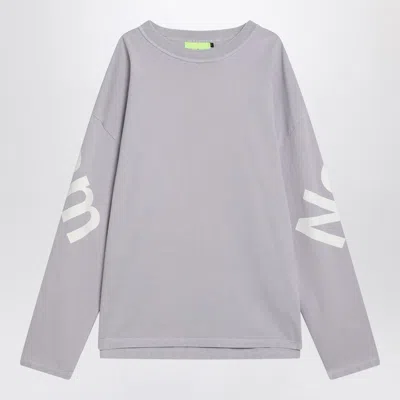 New Amsterdam Surf Association Oversized Lavender T-shirt With Logo In Pink