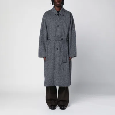 NEW AMSTERDAM SURF ASSOCIATION WOOL BLEND CHECKED COAT