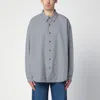 New Amsterdam Surf Association Wool Blend Checked Shirt In Black