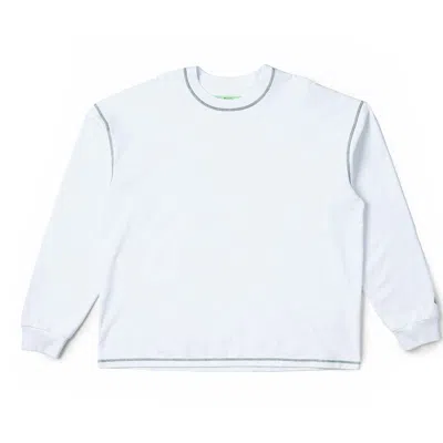 New Amsterdam T-shirts  Contrast Ls In White