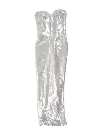 Pre-owned New Arrivals Azzurra Infini Corseted Dress In White