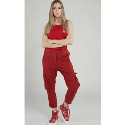 New Arrivals Chilli Rundholz Combat Trouser In Red