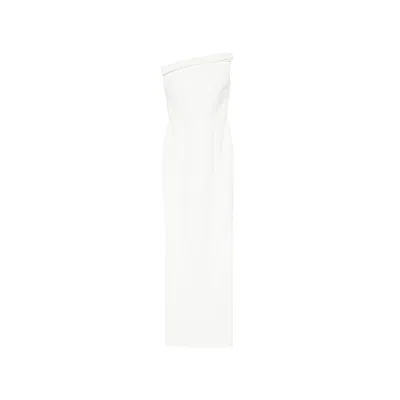 New Arrivals Fuji Bow-detail Maxi Dress In White