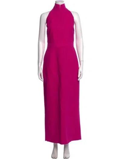 Pre-owned New Arrivals Halterneck Long Dress In Pink