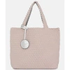 NEW ARRIVALS ILSE JACOBSEN REVERSIBLE TOTE BAG IN ROSE/SILVER