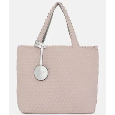 New Arrivals Ilse Jacobsen Reversible Tote Bag In Rose/silver In Pink