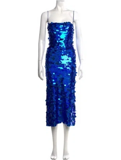 Pre-owned New Arrivals Printed Midi Length Dress