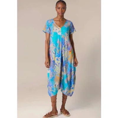 New Arrivals Sahara Blue Multi Summer Dreamscape Dress