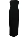 New Arrivals Strapless Evening Gown Long Dress In Black