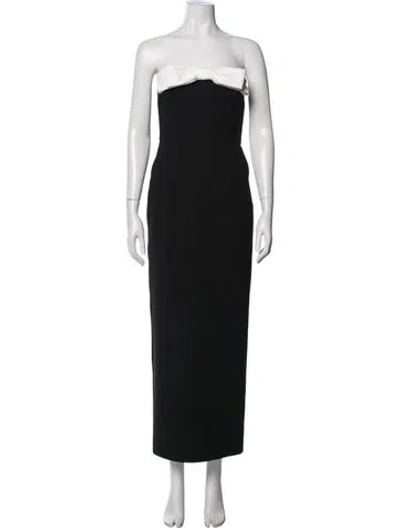 Pre-owned New Arrivals Strapless Long Dress In Black