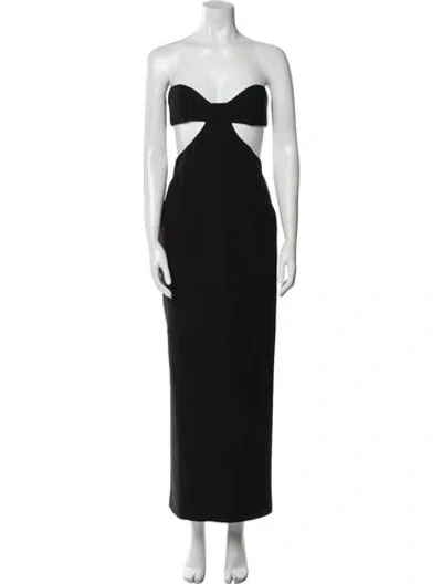 Pre-owned New Arrivals Strapless Midi Length Dress W/ Tags In Black