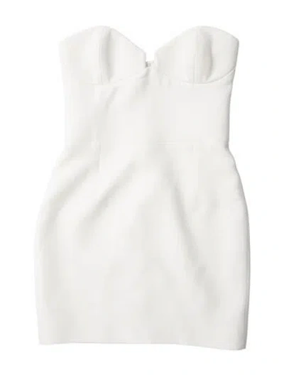 Pre-owned New Arrivals Strapless Mini Dress In Blue