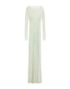 New Arrivals Woman Maxi Dress Sage Green Size 6 Pes - Polyethersulfone