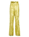 New Arrivals Woman Pants Acid Green Size 8 Pes - Polyethersulfone In Green