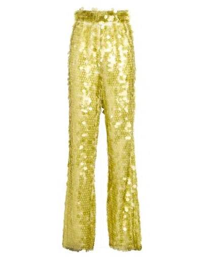 New Arrivals Woman Pants Acid Green Size 8 Pes - Polyethersulfone