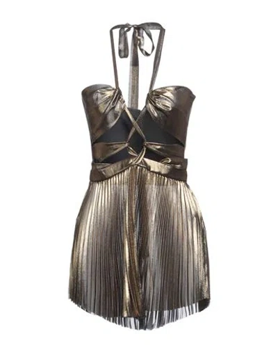New Arrivals Woman Top Bronze Size 4 Pes In Yellow
