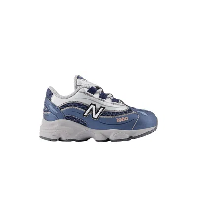 Pre-owned New Balance 1000 Bungee Lace Toddler 'vintage Indigo' | Blue | Infant Size 7
