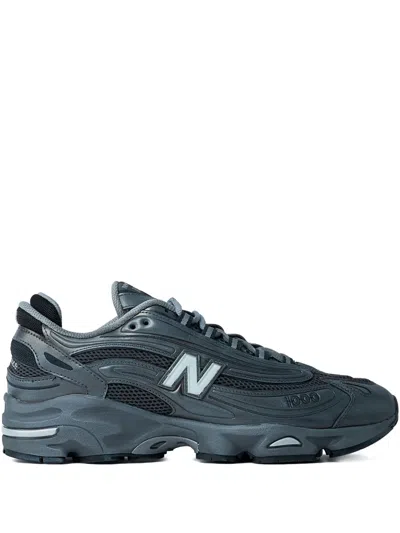 New Balance 1000 Mesh Panel Sneakers In Black