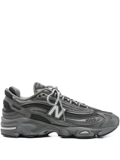 New Balance 1000 Mesh-panels Sneakers In Gray