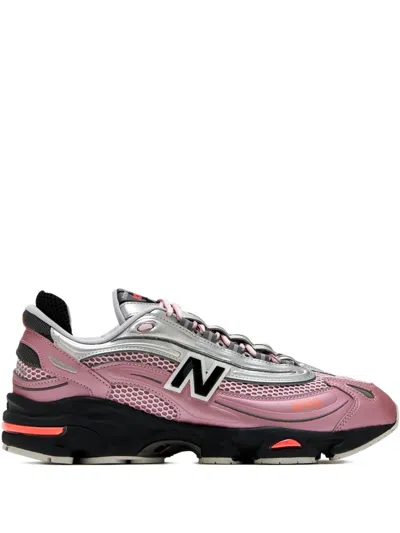 New Balance 1000 Metallic Lace-up Sneakers In Gray