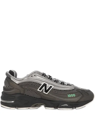 New Balance 1000 Panelled Sneakers In Black