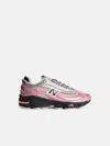 New Balance '1000' Pink Fabric Blend Sneakers In Pink