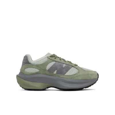 New Balance Wrpd Runner Suede And Mesh Sneakers In Green
