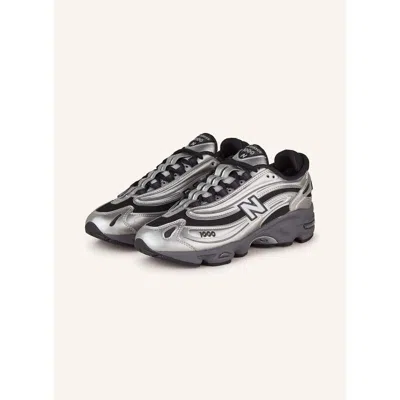 New Balance Low Top Sneakers With Mesh Upper And Rubber Outsole In Grey