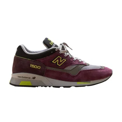 Pre-owned New Balance 1500 Made In England 'purple Neon Yellow'