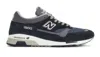 New Balance 1500 Leather And Mesh-trimmed Brushed-suede Sneakers In Navy
