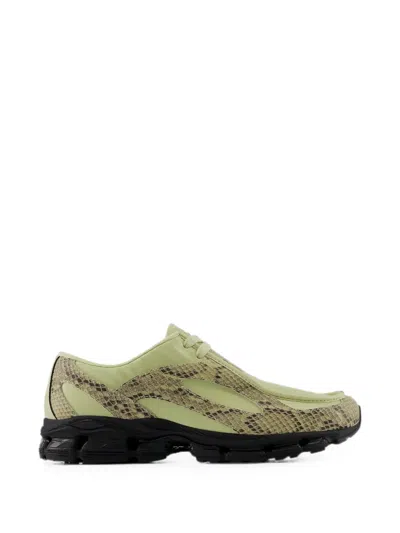 New Balance 1890a Snakeskin-effect Panelled Sneakers In Green