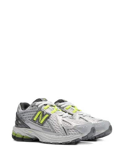 New Balance Kids' 1906 Metallic-effect Sneakers In Gray