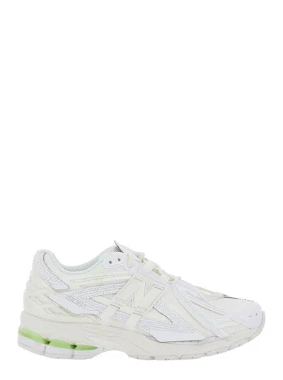 NEW BALANCE 1906R WHITE SNEAKER WITH MESH DESIGN AND SIDE LOGO IN SYNTHETIC FIBER UNISEX