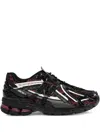 New Balance Mesh Panel Sneakers Rubber Outsole In Black
